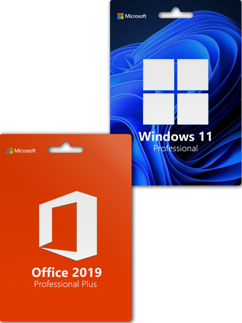 Get Microsoft Office 2019 + Windows 11 Professional Bundle