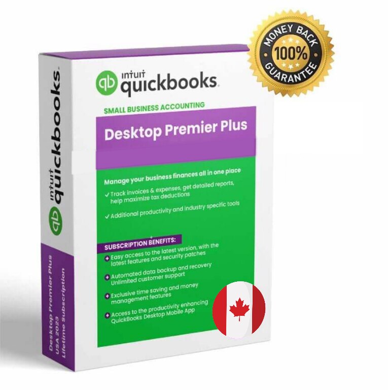 Quickbooks Desktop Premier 2023 1 Users | CA Version | No Subscription