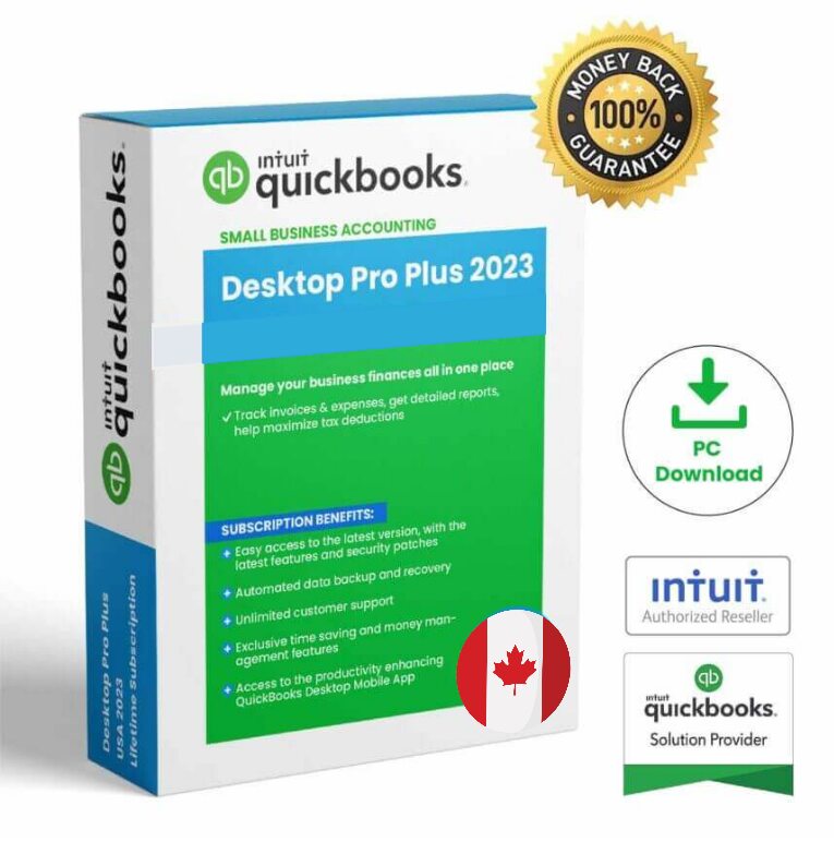 Quickbooks Desktop Pro Plus 2023 | CA Version |